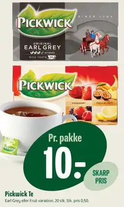 Min Købmand Pickwick Te tilbud