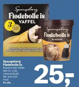 Let-Køb Spangsberg Flødebolle Is tilbud