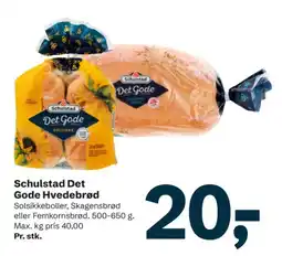 Let-Køb Schulstad Det Gode Hvedebrød tilbud