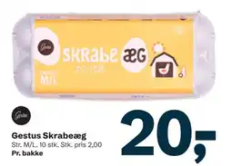 Let-Køb Gestus Skrabeæg tilbud