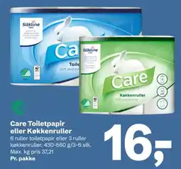 Let-Køb Care Toilet Papir eller Køkkenruller tilbud
