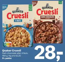 Let-Køb Quaker Cruesli tilbud