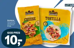 Let-Køb Banderos tortilla chips cheese tilbud