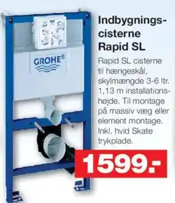 Bauhaus Grohe Rapid SL cisterne tilbud