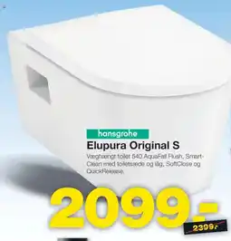 Bauhaus hansgrohe Elupura Original S tilbud