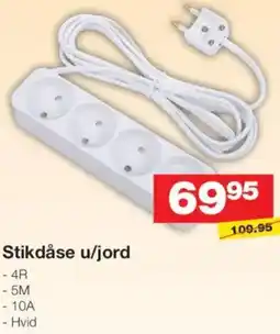 Bauhaus Stikdåse u/jord tilbud
