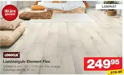 Bauhaus Logoclic Laminatgulv Element Flex tilbud