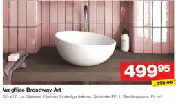 Bauhaus Vægflise Broadway Art tilbud