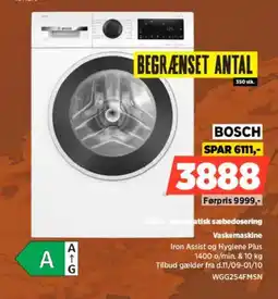 Power Bosch Vaskemaskine tilbud