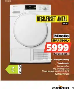 Power Miele Torretumbler tilbud