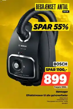 Power Bosch støvsuger tilbud