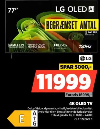LG 4K OLED TV