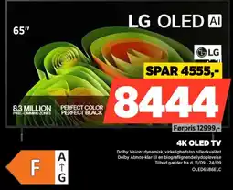 Power LG OLED AI 4K OLED TV tilbud