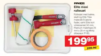 Anza elite maxi rullesæt