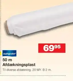 Bauhaus swingcolor Afdækningsplast tilbud