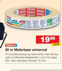 Bauhaus tesa Malertape universal tilbud