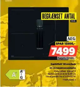 Power Aeg 60 cm induktionsemhætte tilbud