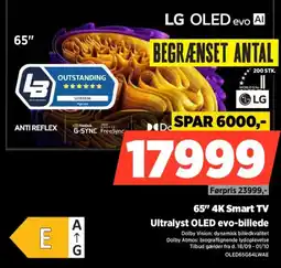 Power LG OLED evo AI 65" 4K Smart TV tilbud