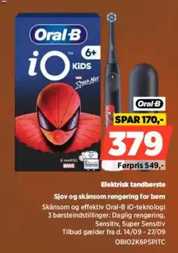 Power Oral-B iO Kids tilbud