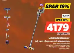 Power dyson ledningsfri støvsuger tilbud