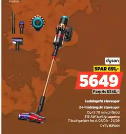 Power Dyson 2-i-1 ledningsfri støvsuger tilbud