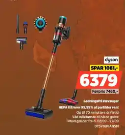 Power dyson ledningsfri støvsuger tilbud