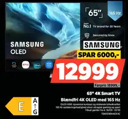 Power Samsung 65" 4K Smart TV tilbud