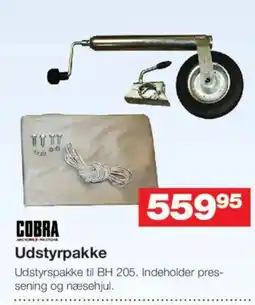 Bauhaus Cobra Udstyrspakke tilbud