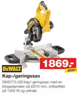 Bauhaus DeWalt Kap-/geringssav tilbud
