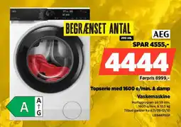 Power AEG Vaskemaskine tilbud
