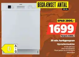 Power Sene Opvaskemaskine tilbud