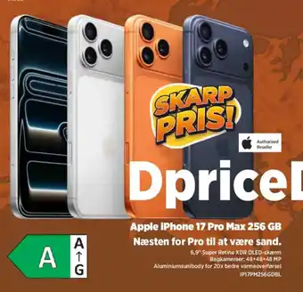 Power Apple iPhone 17 Pro Max 256 GB tilbud