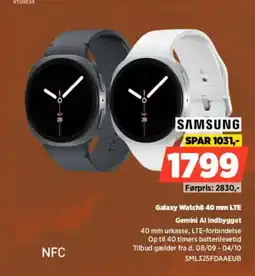 Power Samsung Galaxy Watch 4 40 mm LTE tilbud