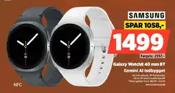 Power Samsung Galaxy Watch8 40 mm BT tilbud