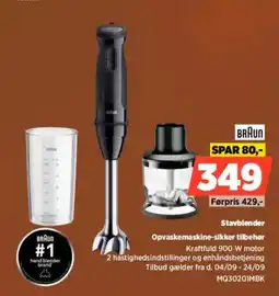Power Braun Stavblender tilbud