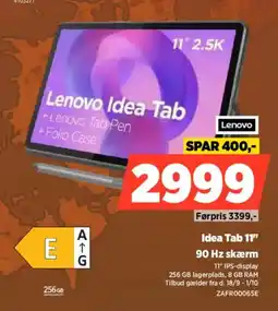 Power Lenovo Idea Tab 11 tilbud