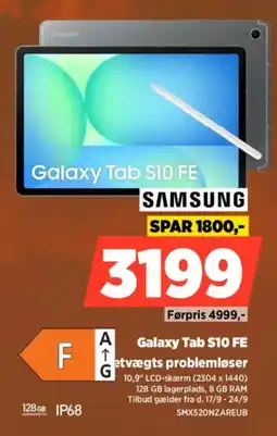 Power Samsung Galaxy Tab S10 FE tilbud