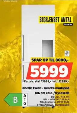 Power Asko Nordic Fresh mindre madspild tilbud