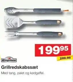 Bauhaus Kingstone Grillreds kabssæt tilbud