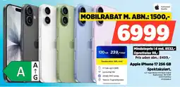 Power Apple iPhone 17 256 GB tilbud