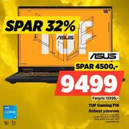 Power Asus TUF Gaming F16 tilbud