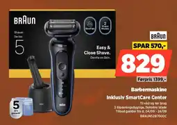 Power Braun shaver series 5 tilbud