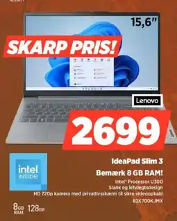 Power Lenovo IdeaPad Slim 3 tilbud