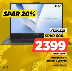 Power Asus Vivobook Go 15 tilbud
