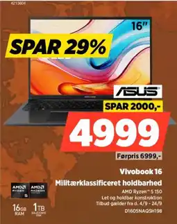Power Asus Vivobook 16 tilbud