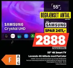Power Samsung 55" 4K Smart TV tilbud