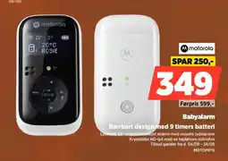 Power Motorola Babyalarm tilbud