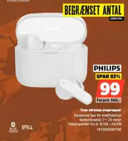 Power Philips True wireless ørepropper tilbud