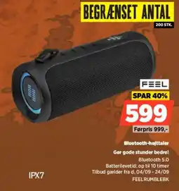 Power Feel Bluetooth-højttaler tilbud