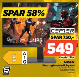 Power Cepter Alpha X3 tilbud